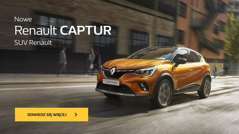 Nowe RENAULT Captur